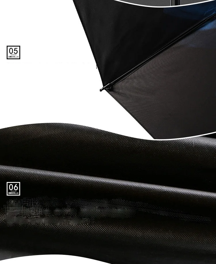 Новое поступление дорожный зонтик складной дождевик ветрозащитный зонтик Тройной складной Анти-УФ Зонт от Солнца/Дождя