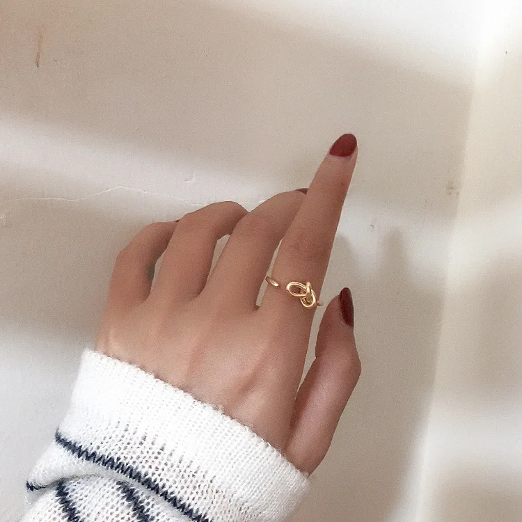 AOMU, дизайн, очаровательное, в стиле хип-хоп, уникальное, винтажное, простое, металлическое, Любовное, неправильное, геометрическое кольцо на палец для женщин, ювелирное изделие
