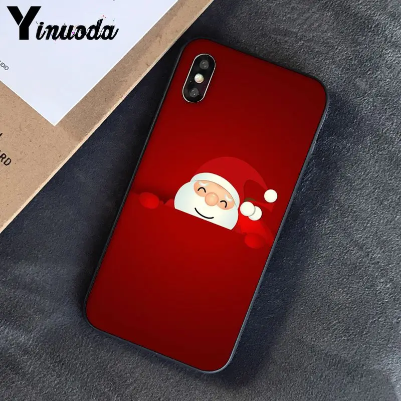 Yinuoda happy new year Custom Photo мягкий чехол для iPhone X XS MAX 6 6s 7 7plus 8 8Plus 5 5S SE XR 11 11pro max - Цвет: A4