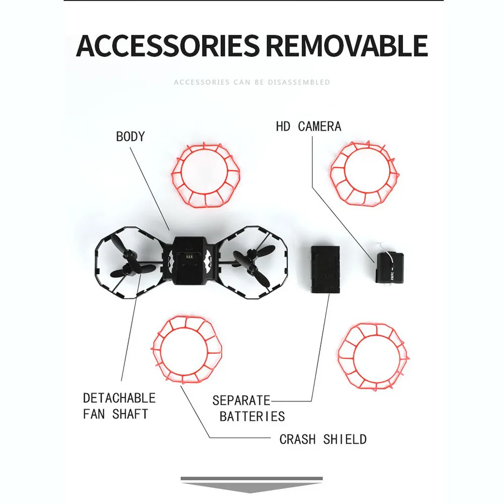 M3 2,4G WiFi FPV 5MP 720P камера складной с постоянным воздушным давлением RC Квадрокоптер