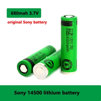 

SONY Original 3.7V 680mAh 14500 battery Lithium-ion Rechargeable Batteries 14500 lithium battery for electronic toy flashlight