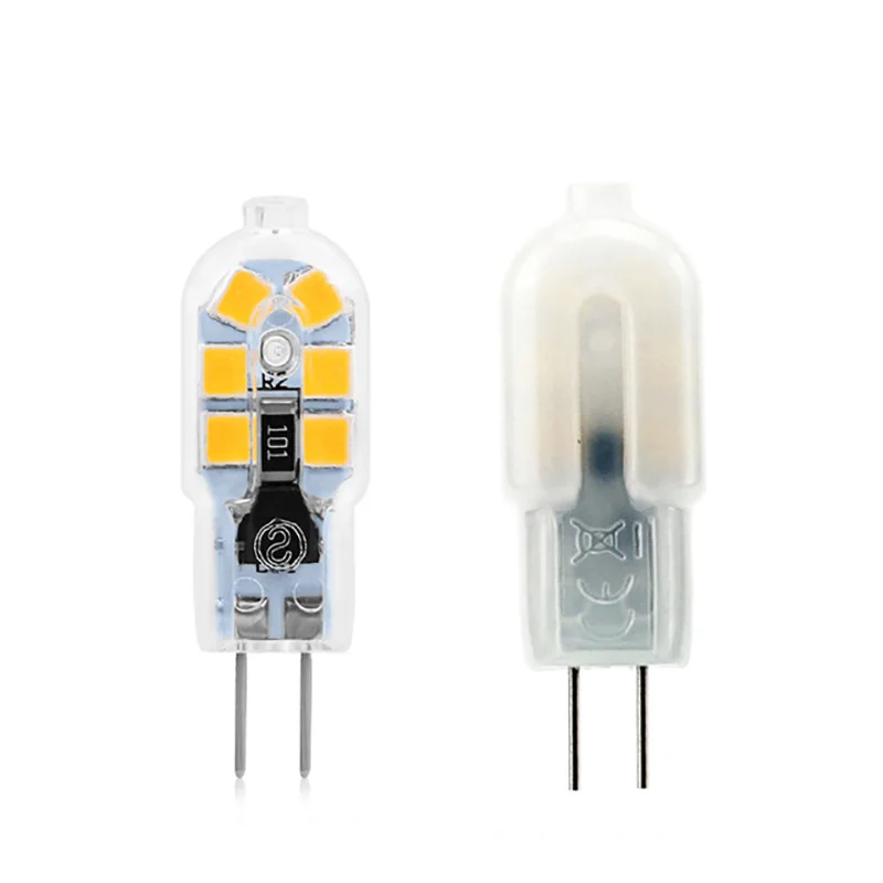 Яркий G4 светодиодный светильник 3 Вт AC/DC12V AC220V 2835SMD 12 Светодиодный S теплый