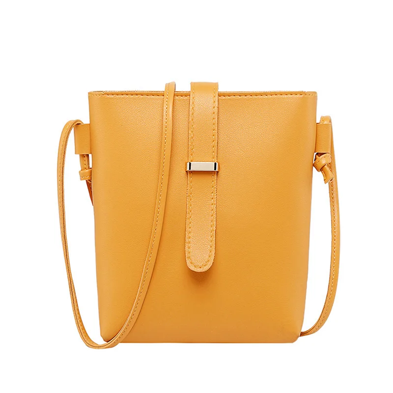 Women Bucket Bag PU Leather Zipper Crossbody Shoulder Messenger for Daily Best Sale-WT | Багаж и сумки