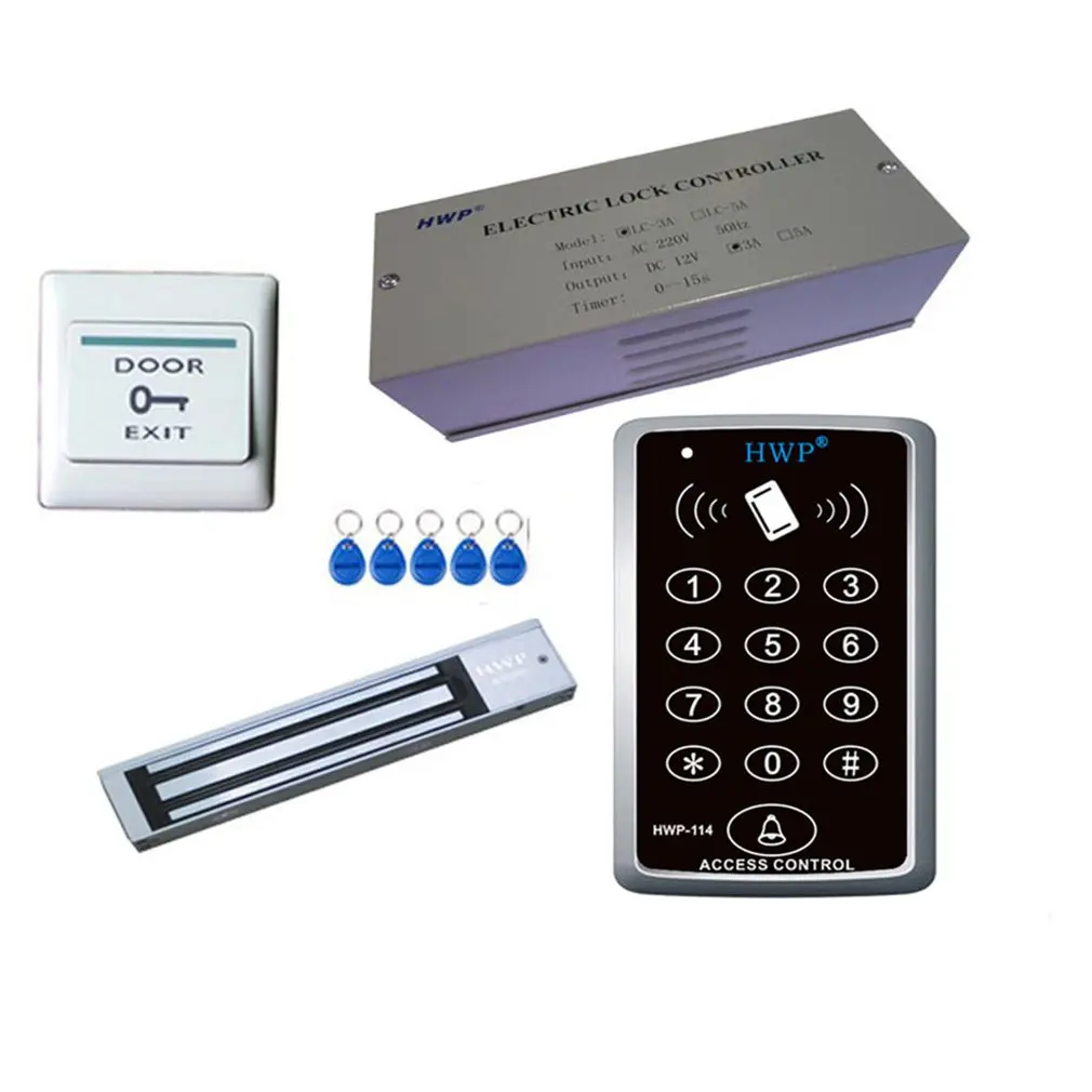 

Hot Sale Password Access Control Glass Door Wooden Door Iron Door Office Access Electronic Access Control Set