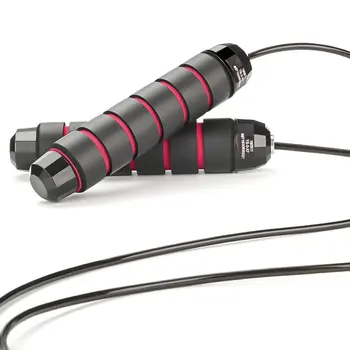 

Weight-Bearing Fitness Skipping Rope Without Winding With Ball Bearing Fast Jump Rope Foam Handle Skipping Rope