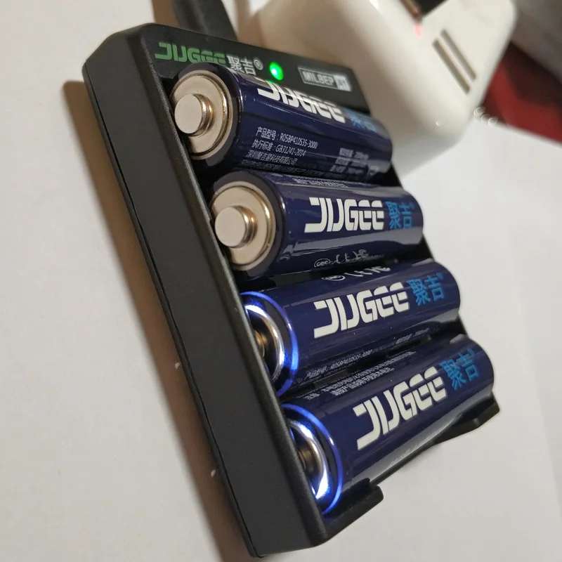 Перезаряжаемый литий полимерный ионный аккумулятор jugee 8pcs 1 5 v 3000mWh AA + USB зарядное