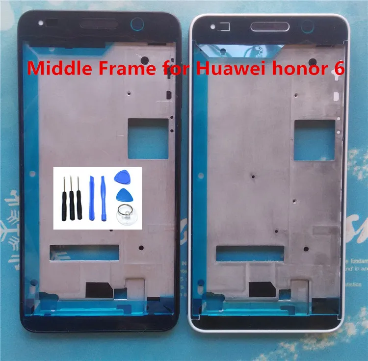 Средняя рамка для Huawei honor 6 корпус средняя пластина Замена ремонтные запасные