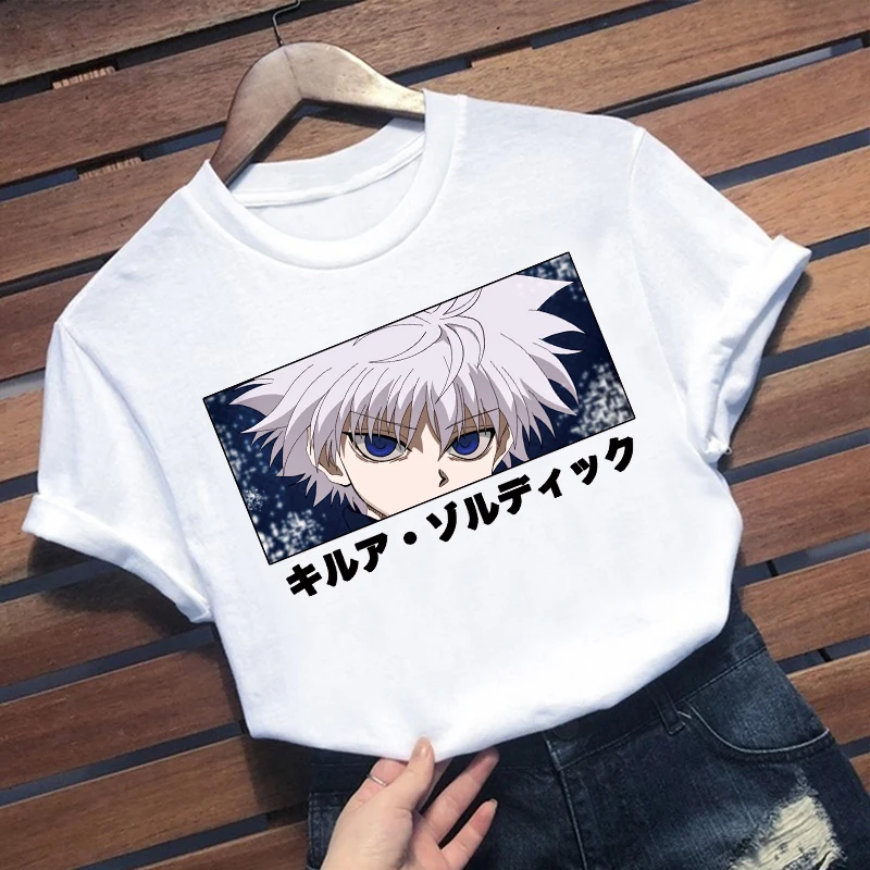 Blusa Jaqueta 3D Full Killua Zoldyck Arte Anime Hunter X Hunter Top