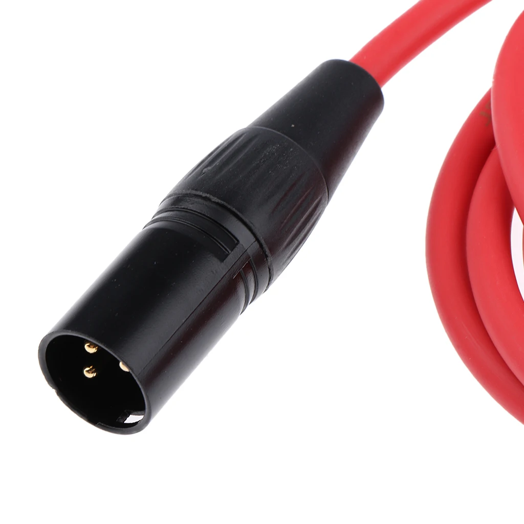 RCA штекер 3 Pin XLR штекер наушников микрофон аудио соединительный кабель 1,5 м