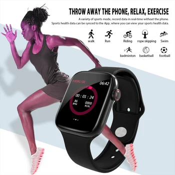 

High Quality IWO 8 Smart Watch 44MM Bluetooth Smartwatch Series 4 SIRI For Samsung IOS Apple