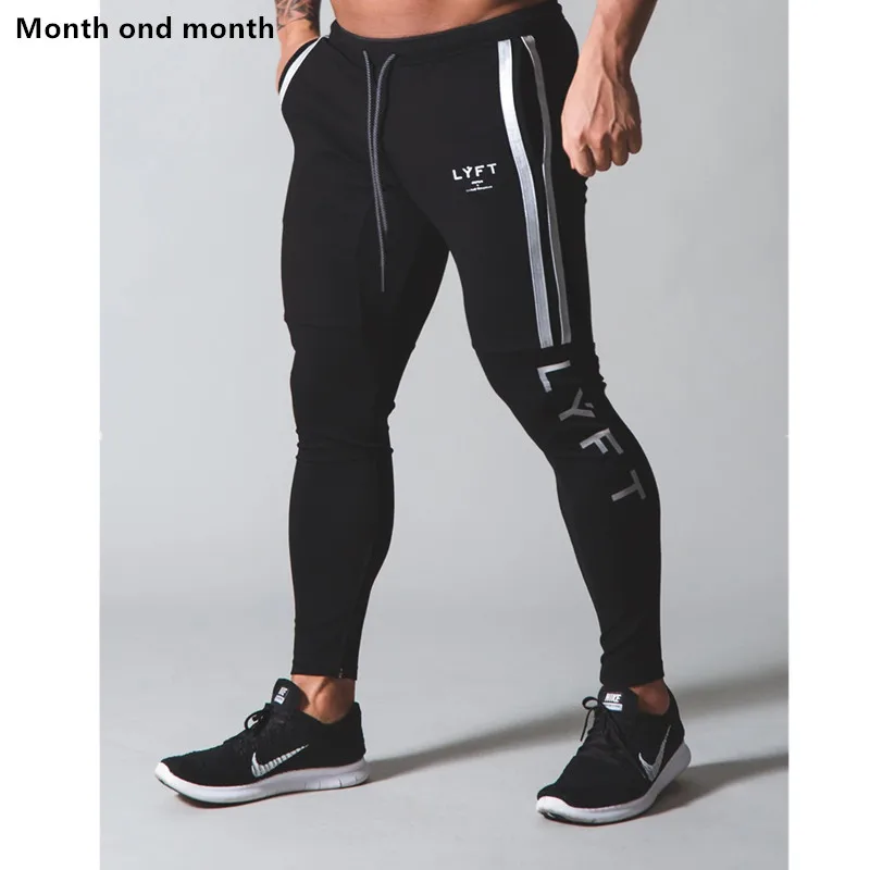 

Mens Jogging Slim Fit Sweatpants Cotton Running Gym Bodybuilding Trousers Casual Fashion Elastic Suit Track Training Sport Pants