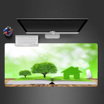

Plant Green Home Mouse Pad Personality High Quality Mousepad Computer Gaming Big Mouse Of Mat To Gamer Mouse Pad Sweet Gifts