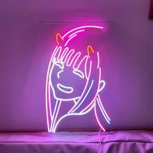 

Anime Custom Neon Sign LED Neon Sign Custom Image Sign Character Avatar Sign Room Wall Decor Personalized Neon Sign Led Light