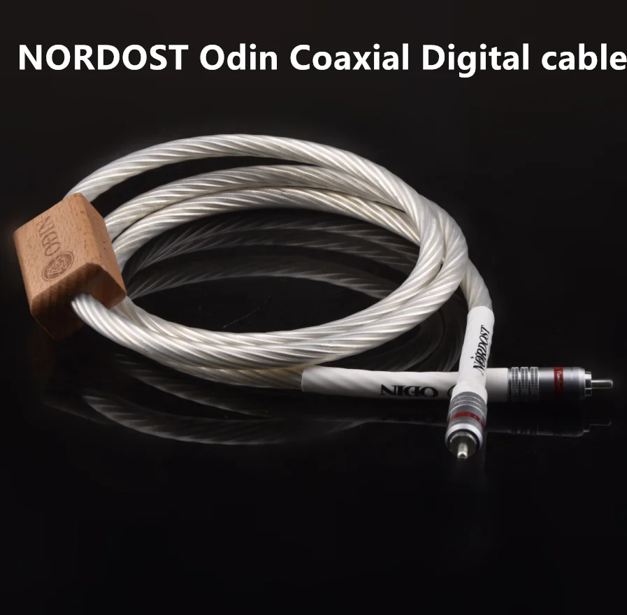 NORDOST Odin чистый серебристый коаксиальный цифровой кабель Звуковой аудиокабель