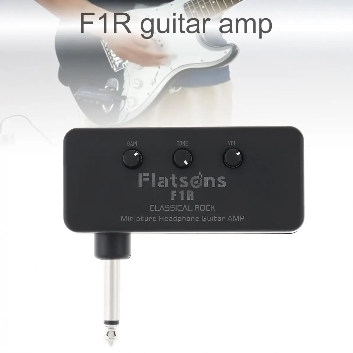 Guitar Amplifiers Electric Guitar Miniature Headphone Guitar Amp Amplifier Built in Classical Rock Effect