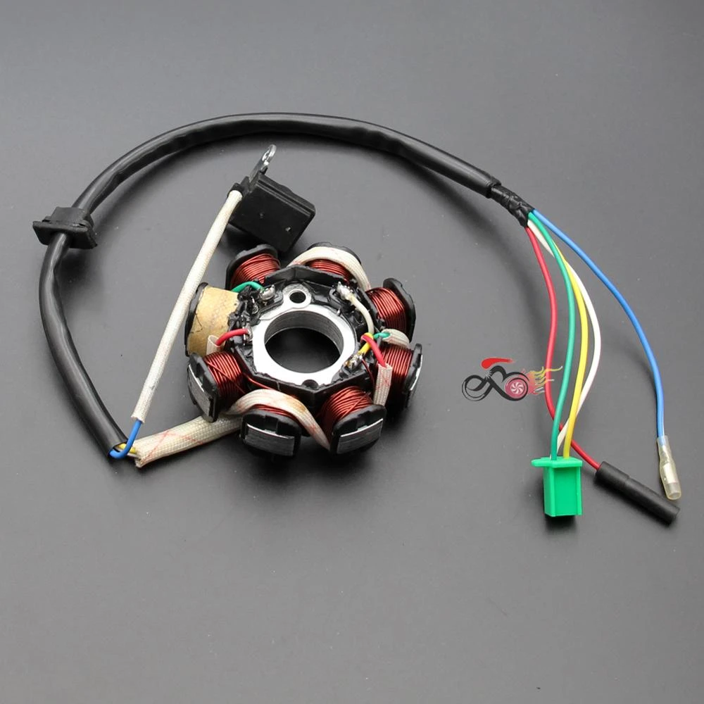 8 Pole 8 Coil Stator Coil For 125cc 150cc Gy6 Engine Atv
