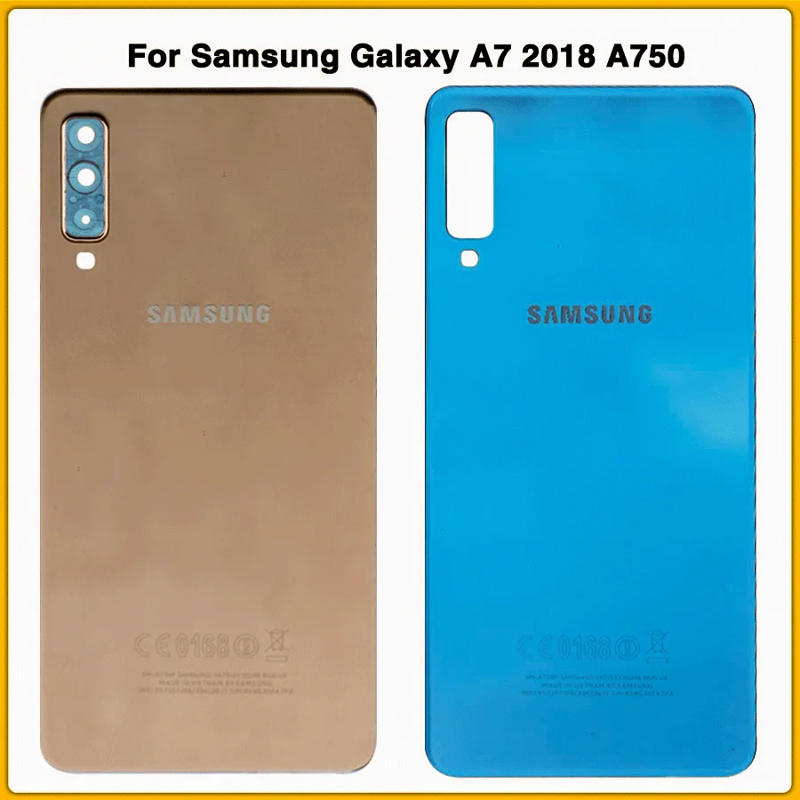 Чехол A7 для samsung Galaxy A7 A750 A750F SM-A750 чехол для батареи задняя крышка для двери Задняя крышка стекло