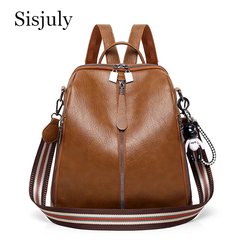 

2019 Multifunctional Women's Backpack Female Back pack Small Mochila Feminina School Backpacks For Teenage Girls Bags Sac A Dos