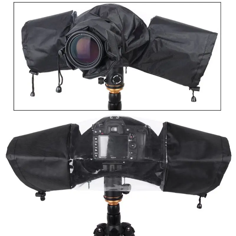 

DOITOP Portable Rainproof Protector DSLR Telephoto Lens Camera Rain Cover Dustproof Camera Raincoat for Canon Nikon Pendax Sony