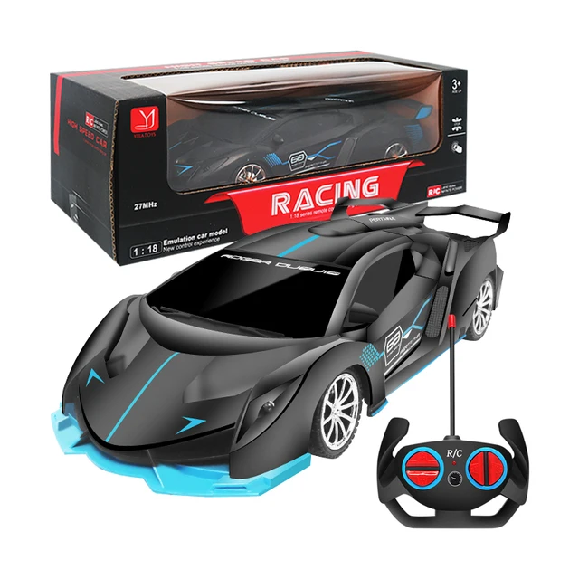 1:18 4WD RC Car 2.4G Series Control Car Toys Fast Speed Race With Lights Car For Boys Rc Drift Driving Car Educational Toys
