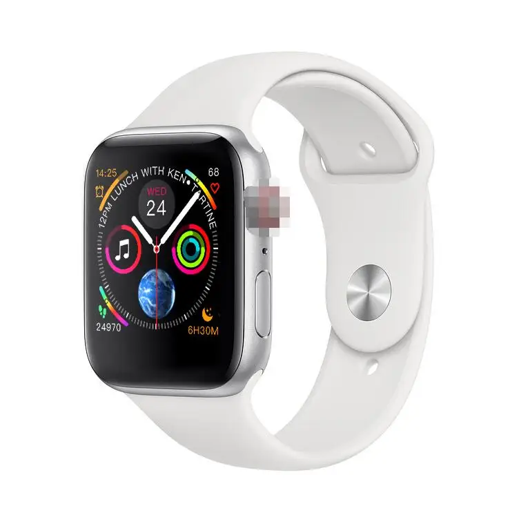 IWO 8 Smartwatch men Luxury Smart watch Series 4 44mm case 1:1 Smartwatch MEN women for Huawei Xiaomi Oppo iPhone 5 6 7 x xs