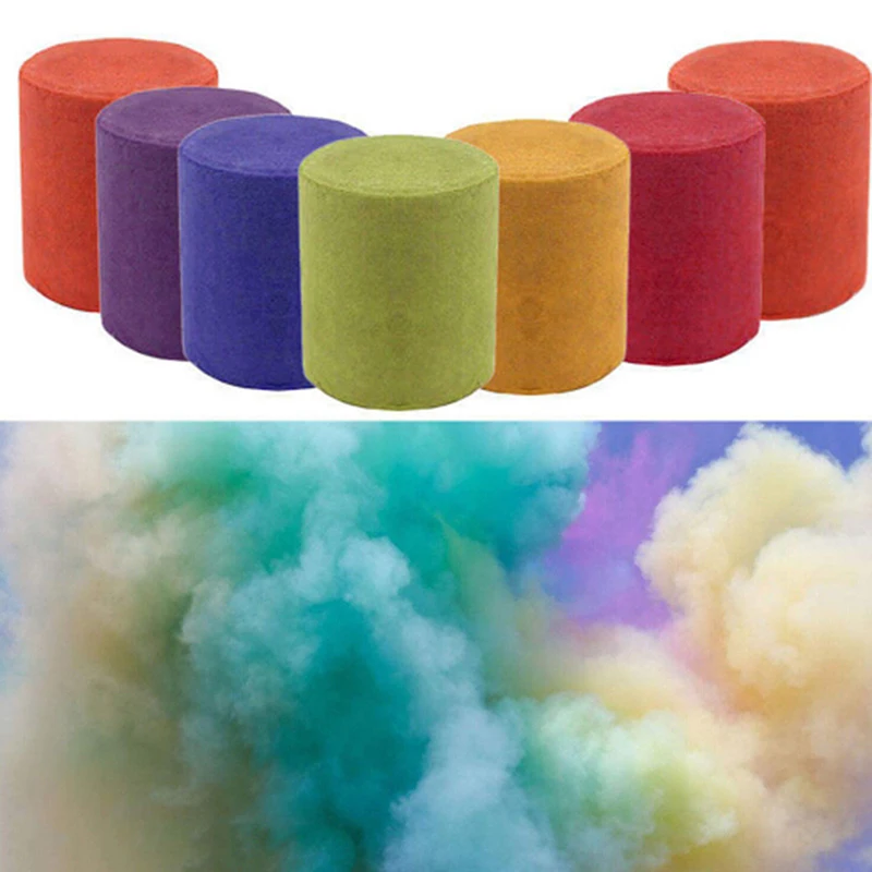 

Color Magic Smoke Props Tricks Pyrotechnics Background Scene Studio Photography Prop Smoke Cake Fog Magic Trick Magician Fun Toy