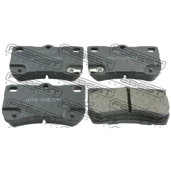 Колодки Задние Toyota Crown Grs20#/Gws204 2008-2012 0101-Gse22r Febest арт. 0101-GSE22R
