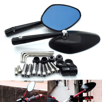 

New Universal motorcycle rearview mirror CNC aluminum alloy 8mm 10mm For Yamaha MT-01 MT-03 MT-07 MT-09/SR/FZ-07 FZ-09 MT-10