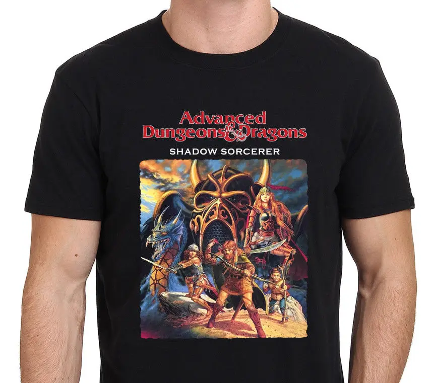 Advanced Dungeons and Dragon Shadow of Sorcerer Футболка мужская Размер: s-xxl |