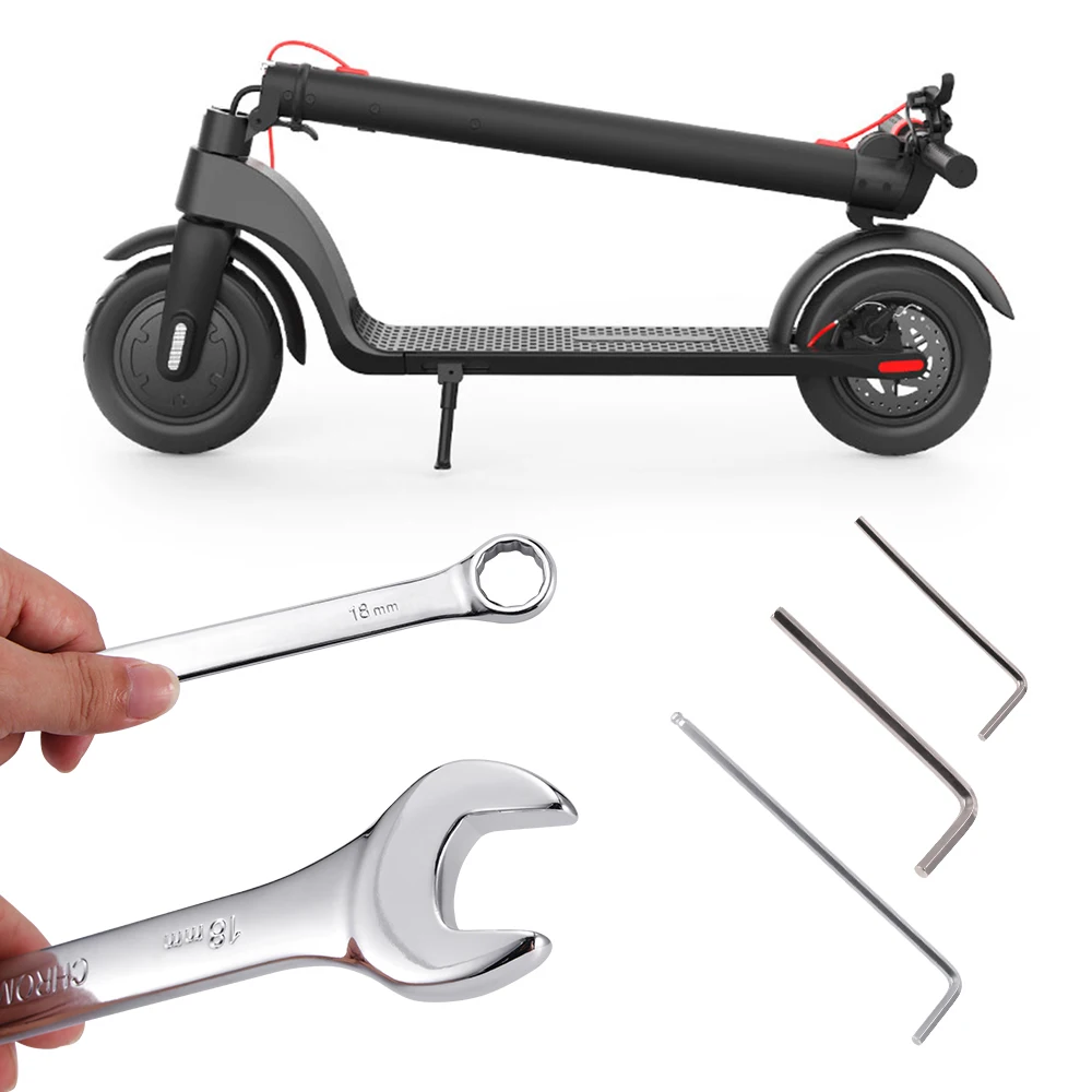 

Tire Replacement Kit Wheel Tire Tool Set for Xiaomi Electric Scooter Tool kit Dual-use Wrench Inner Hex Wrench