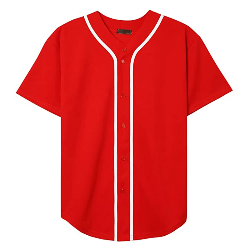 Wholesale Custom Blank Baseball T shirt 
