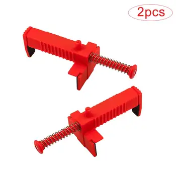 

2PCS Brick Liner Runner Brick Leveling Measuring Tools Brick Line Clips Brick Liner Puller Pull Wire Clamp Brick Leveling Measur
