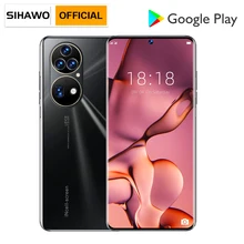 Smartphone Android 10, Qualcomm, Snapdragon 888 Octa Core, 8 go de RAM, 256 go de ROM, double SIM, 4G, appel, tablette de 7.3 pouces, résolution 1440x3200