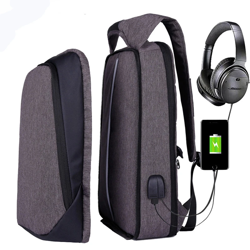 

Removable and Replaceable Combination Anti-theft Backpack Men USB Multi-function Business Computer Backpack for College Student