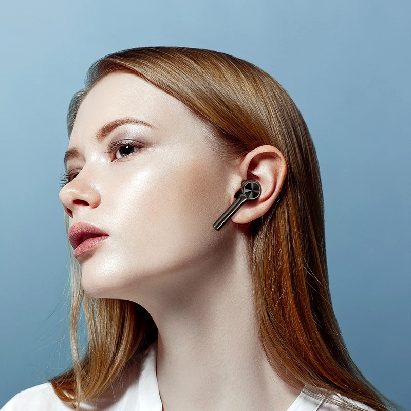 BlitzWolf BW-FYE6 наушники-вкладыши TWS bluetooth 5,0 Беспроводной наушники Graphene цифровой Дисплей сенсорный Управление двусторонний вызов наушники гарнитура