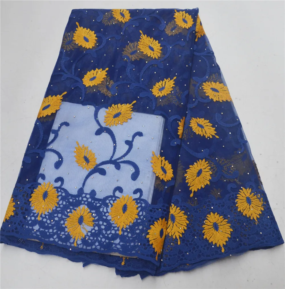 Африканская кружевная ткань вышитая нигерийская чистая кружевная ткань для невесты высокое качество Французский Тюль кружевная ткань для женщин PFN005