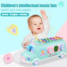 Автомобильный ксилофон Многофункциональный Ранний Образовательный Музыкальный обучающий подарок для детей BM88