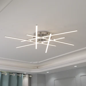 Modern Led Ceiling Lights For Living Room Kitchen Ceiling Lamp With Remote Control Flush Mount Ceiling Light Circular Lamp