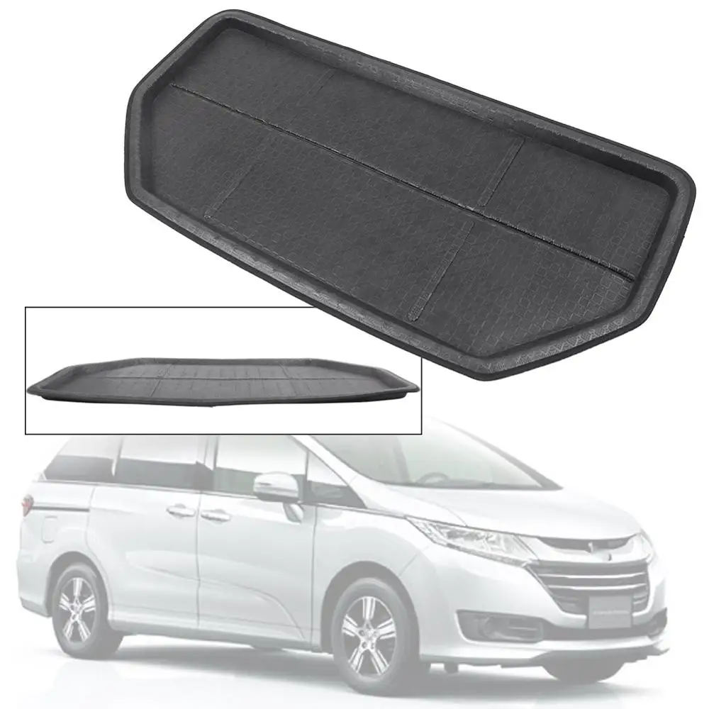 

Suitable For HONDA ODYSSEY 2014-2017 Car Rear Trunk Cargo Mat Black Custom Car Boot Mat Floor Sheet Dust Pad Mud Protective Pad