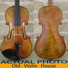Копия скрипки StradIvarius 1715. Мощный тон. ручной работы. Античный масляный лак. № 2727