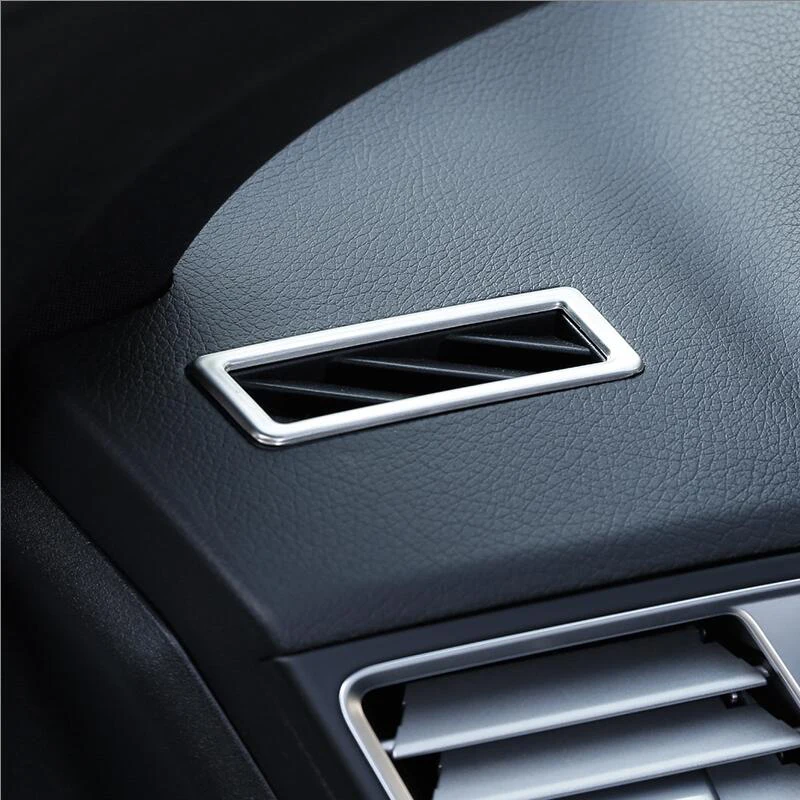 

Car styling Interior Dashboard Air conditioning Vent Cover frame trim strip sticker for for E Class Coupe W207 C207