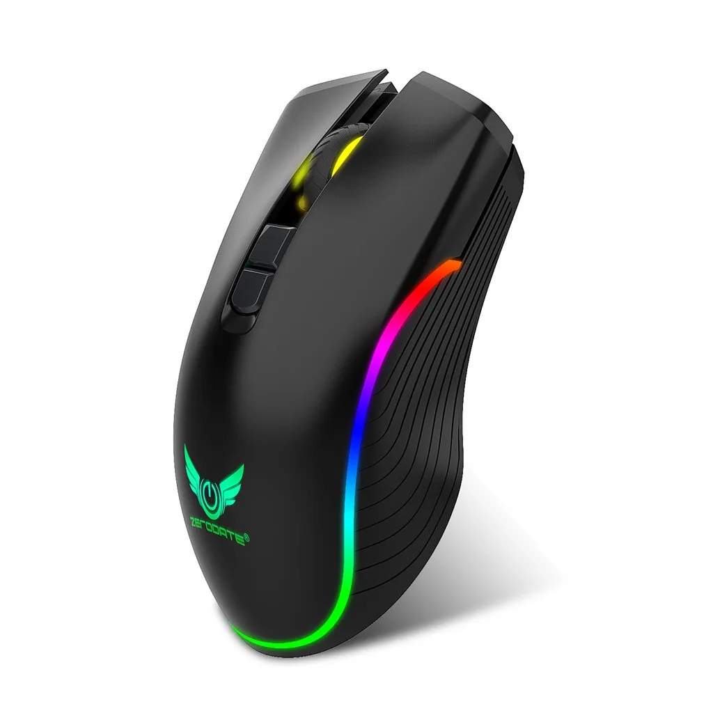 Mechanical Define the Game TYPE-C Wired 2400DPI Adjustable Gaming Mouse Mice Computer Laptop mause gamer Fast Charge Mouse