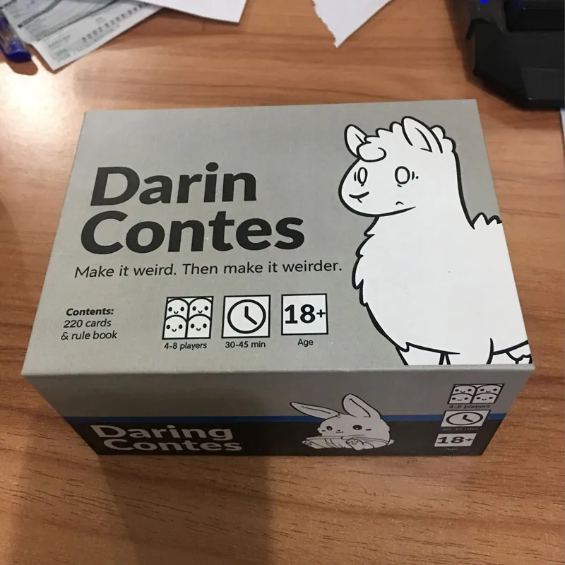  18+ Dar with expansion pack Strategy contesting unstabling unicorning table game party Travel game 