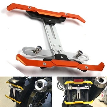

Universal motorcycle CNC aluminum alloy license plate bracket For Yamaha FZR400RR FZR600 FZR600R FZR750R FZR1000 FZ1/FZS1000
