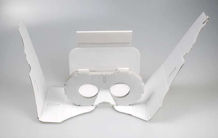 DIY портативное стекло виртуальной реальности es google Cardboard 3D glass es VR Box очки