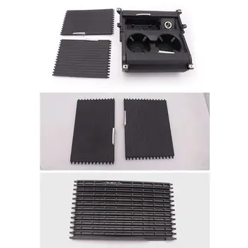 

Car Cup Holder Zipper Center Console Beverage Cup Holder Trim Fit for X5E70 X6E71 E7CA