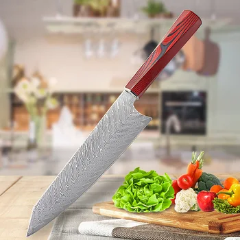 

Chef Knife Damascus Knife Cuisine Knife Kitchen Knife Set Kinfe Tools Gadget Kitchen Barbecue Knife Knife Wheel Tool Carrier