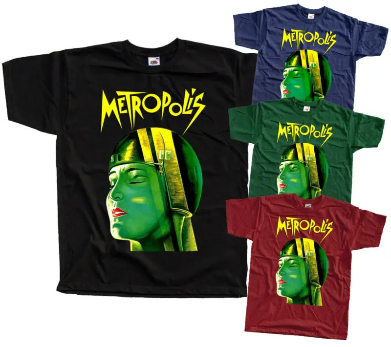 Metropolis V4 постер фильма 1927 футболка Fritz Lang (белая) все размеры S-5XL |