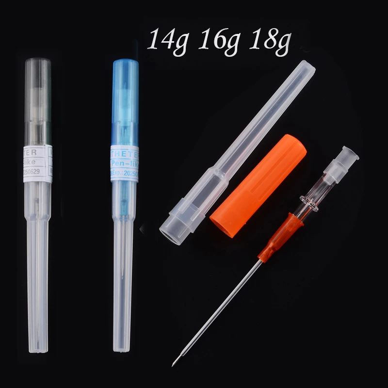 Aguja de Piercing desechable de acero inoxidable, joyería corporal, Piercing, catéter, tatuaje, accesorios, gran oferta, 1 ud.
