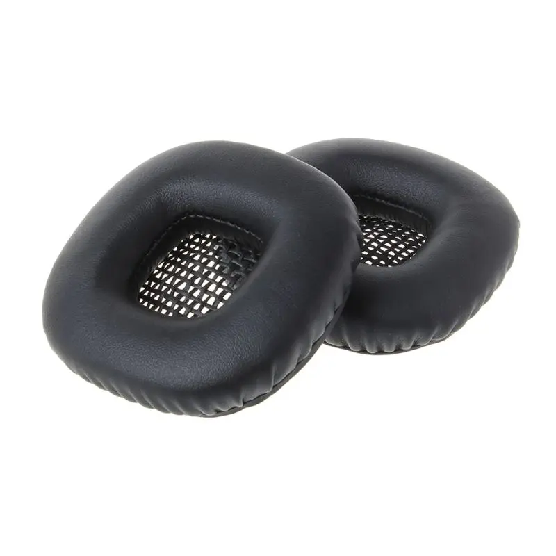 2022 New 1Pair Replacement Leather Sponge Ear Pads Earmuffs Cushion